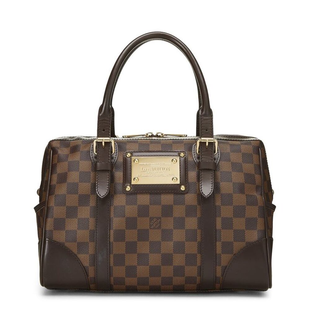 Louis Vuitton Brown Damier Ebene Coated Canvas Berkeley (Authentic Pre-Loved)